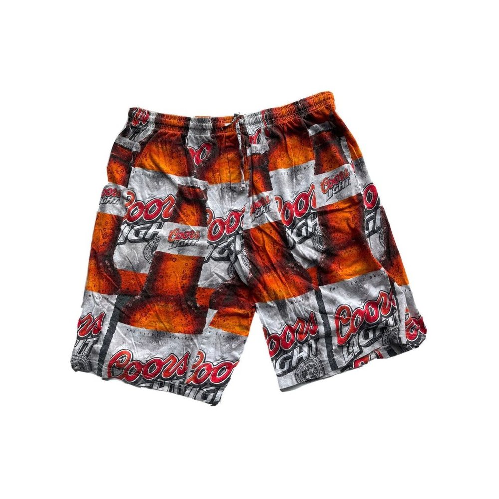 Vintage Coors Light “NOTHING TO FEAR BUT LACK OF BEER” Shorts Mens L (36-38)